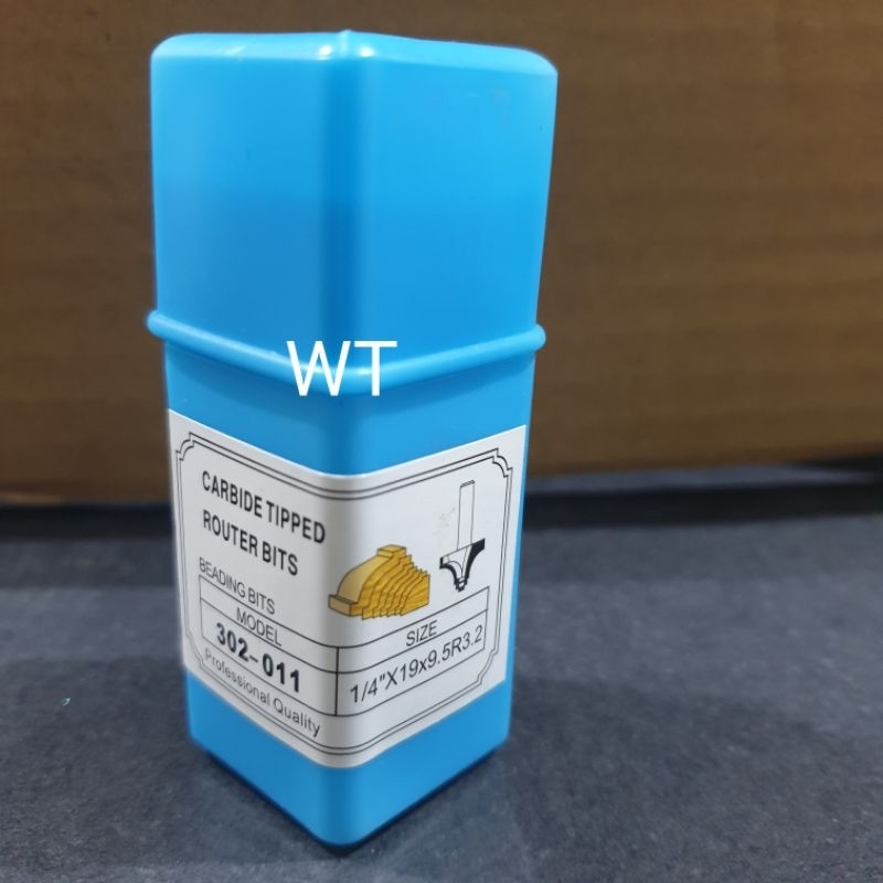 Router Beading Bit Mata Profil 1/4" 302-011 302-021 302-031 302-051 302-061