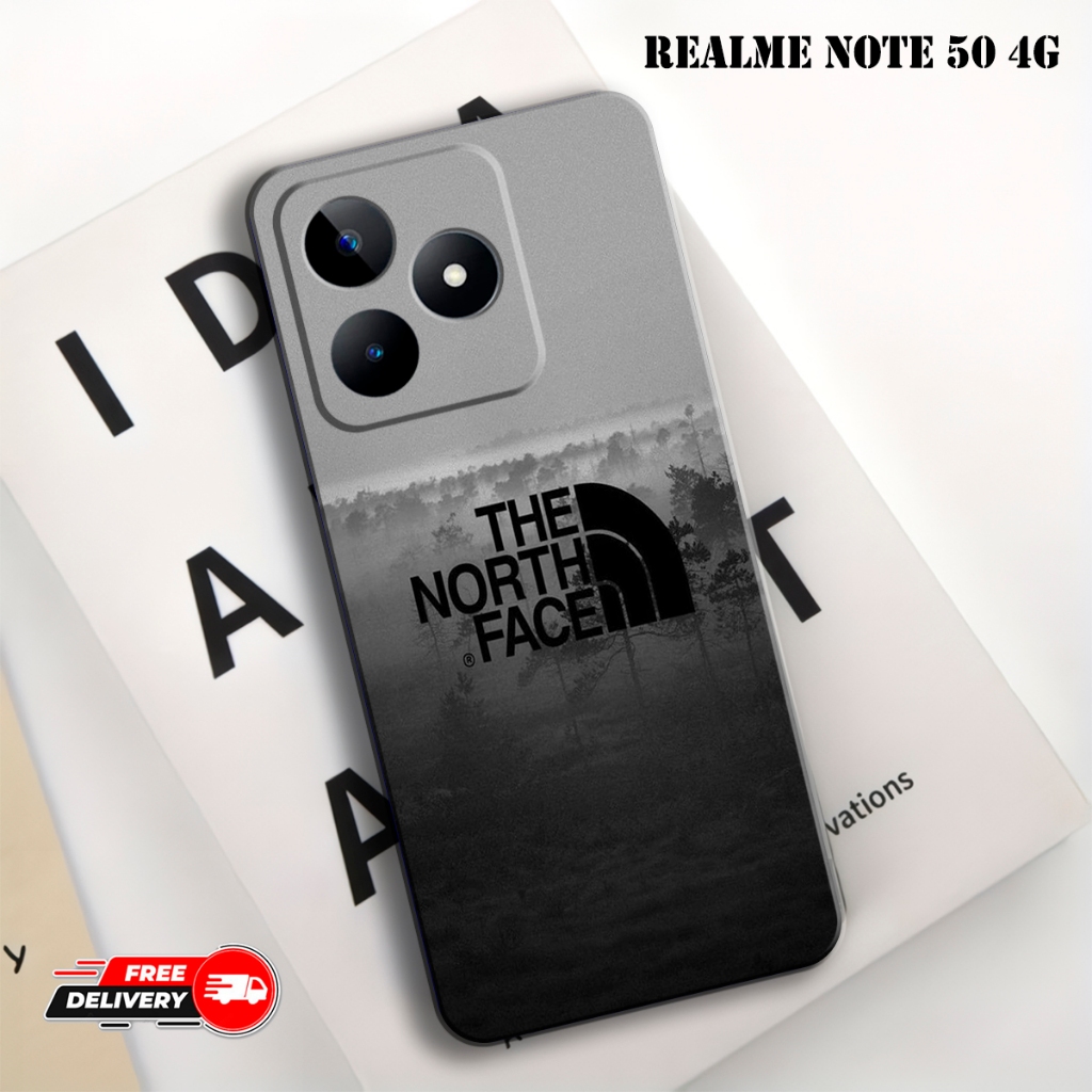 Casing Hp cocok untuk REALME NOTE 50 4G Terbaru - Softcase Fashion Case Mountain Estetik- Type Lain 