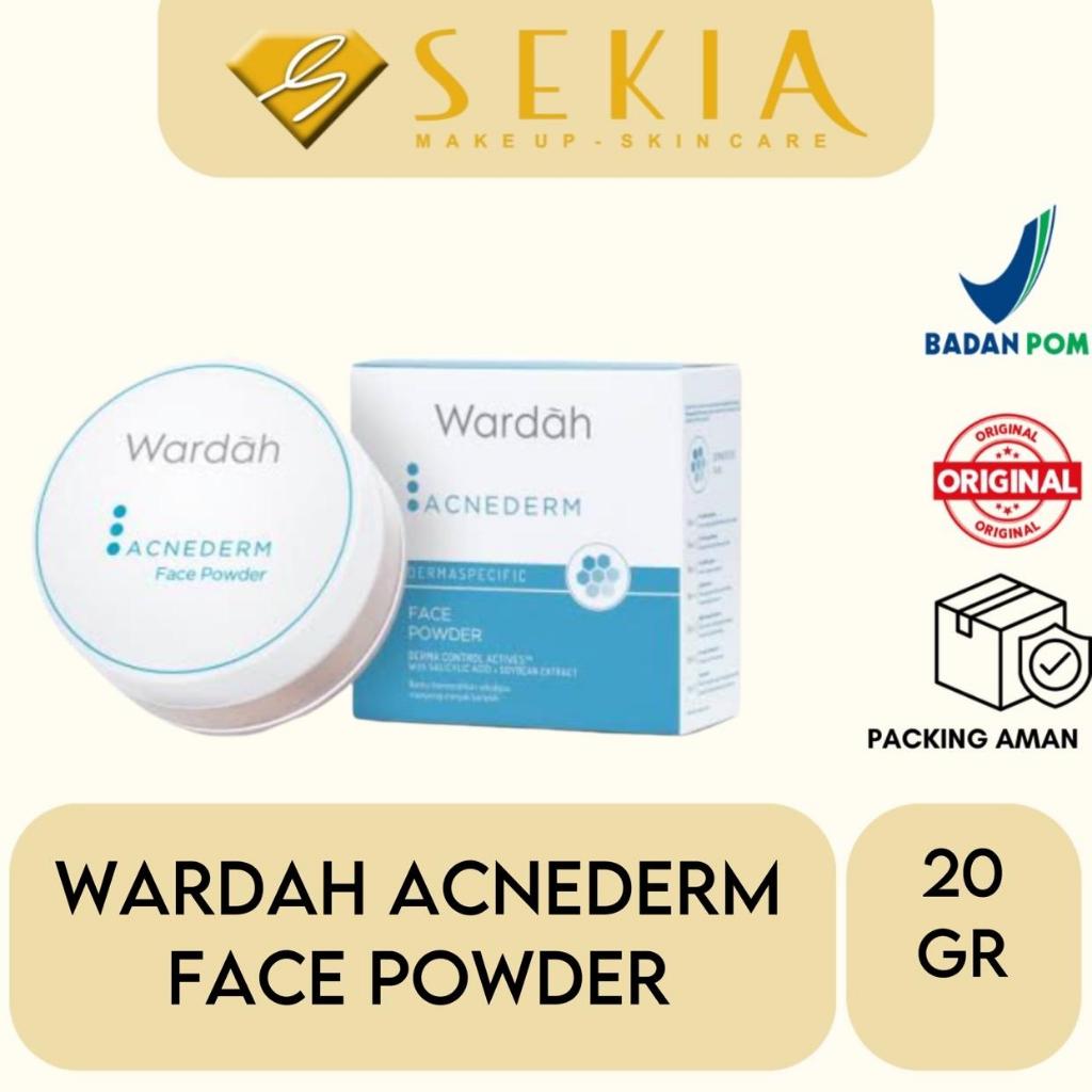 Wardah Acnederm Face Powder / Wardah Acnederm Bedak Tabur