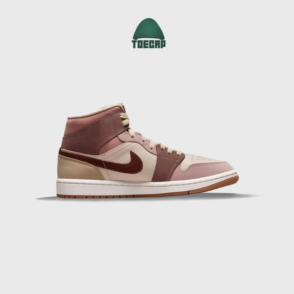 Sepatu Air Jordan 1 Mid SE Dark Pony Smoky Mauve