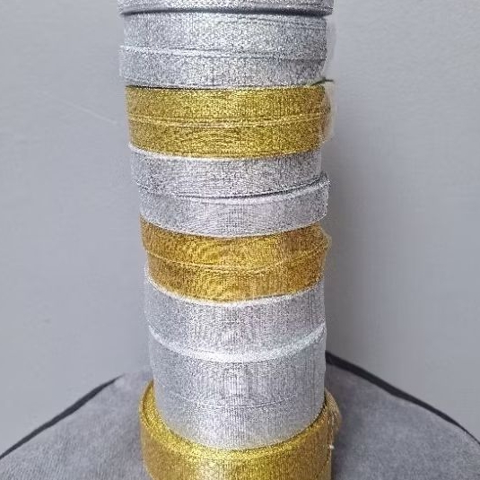 

Papoy's- pita gliter Silver 2cm (3/4inc)