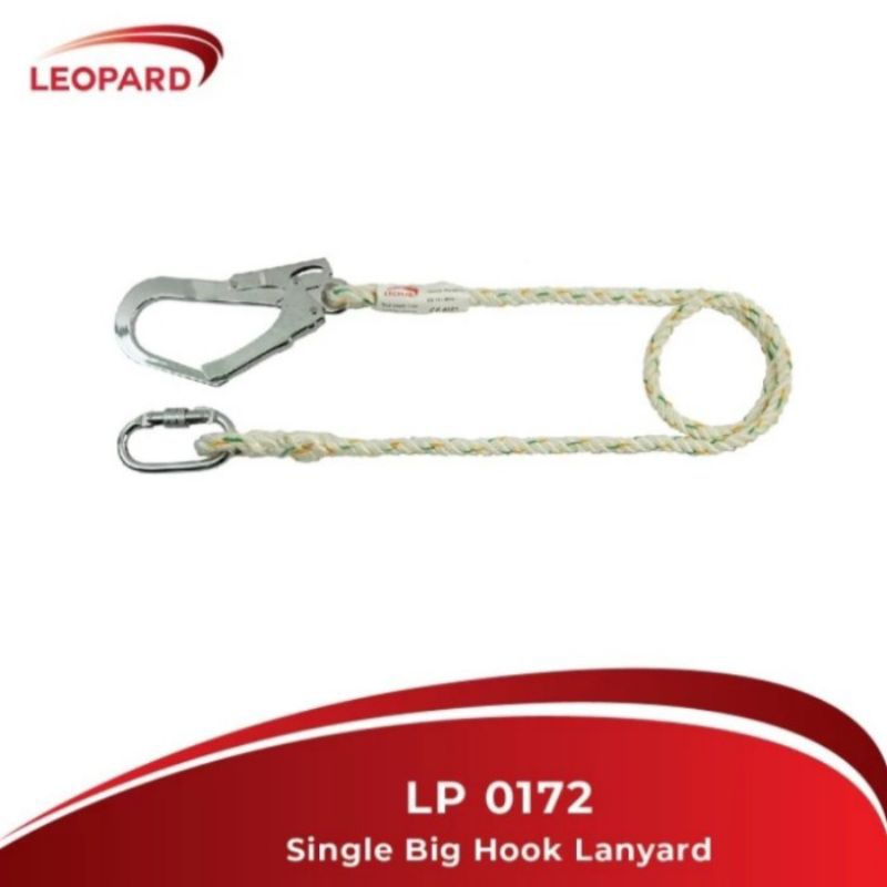 

Lanyard Leopard LP 0172 Single Big Hook