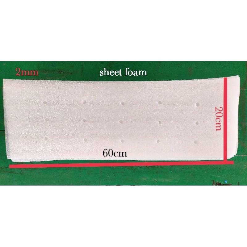 

sheet foam / PE foam / busa putih 2mm