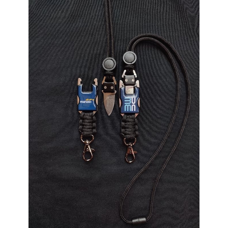 

Tali Gantungan ID Card Holder Logo Bank Mandiri/BUMN