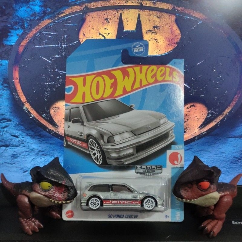 Hot Wheels '90 Honda civic EF zamac