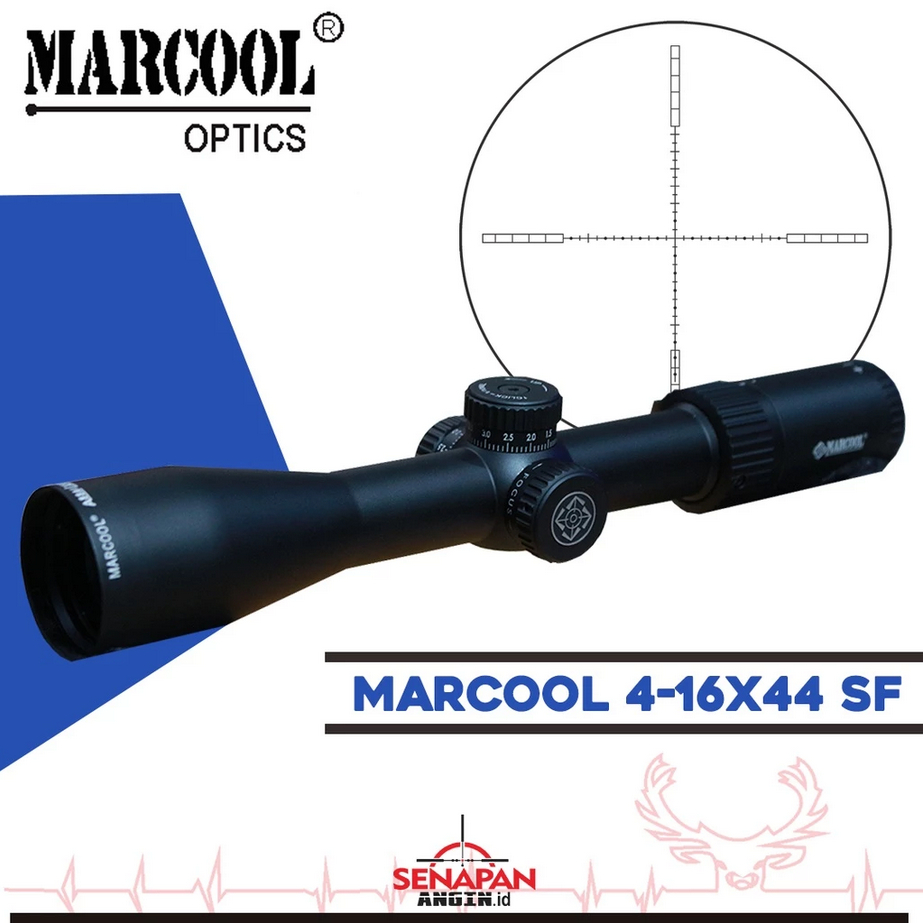 TELESCOPE MARCOOL 4-16X44 SF RETICLE HK