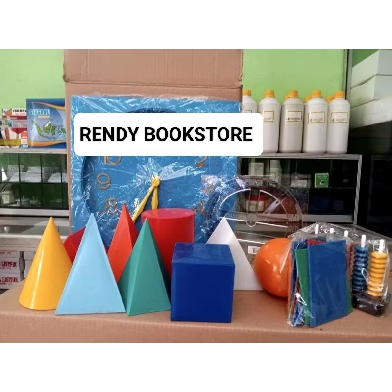 

KIT ALAT PERAGA MATEMATIKA SD PENDIDIKAN BANGUN RUANG KARDUS COKLAT