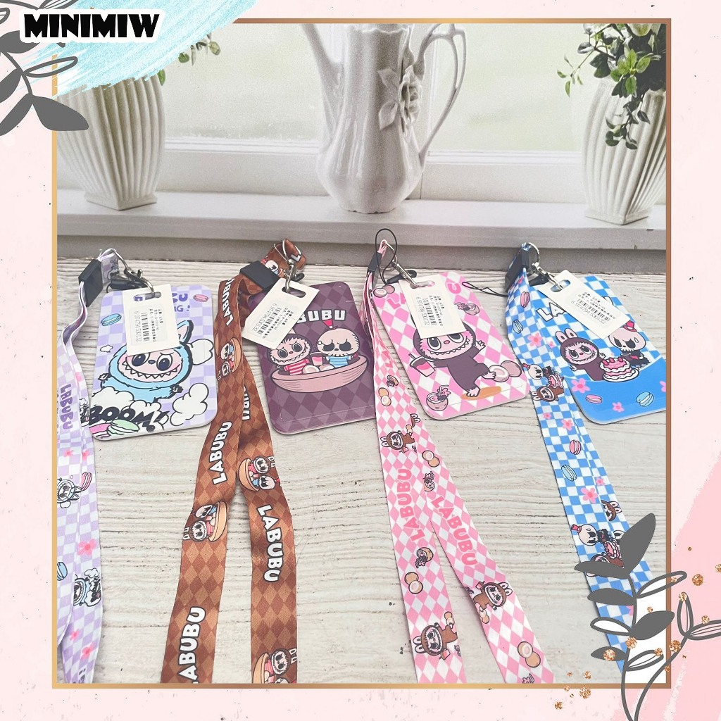 

LANYARD KARTU NAMA LABUBU MN-1499 POPMART THE MONSTER TASTY MACARONS ID CARD NAME TAG CARDHOLDER GANTUNGAN KARTU NAMA PENGENAL BANK MEWAH KOREA JEPANG ALAT TULIS KANTOR SEKOLAH SUVENIR KADO MURAH TERMURAH COD