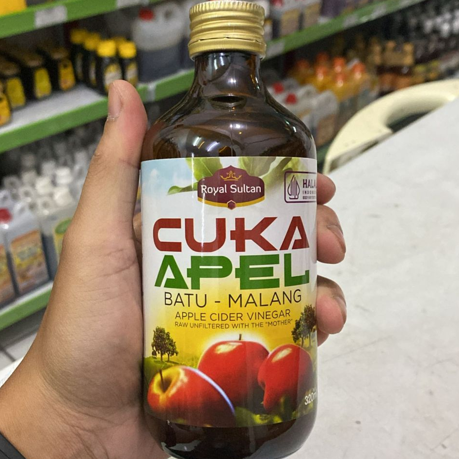 

Cuka Apel Batu Malang Royal Sultan 320 ml Original