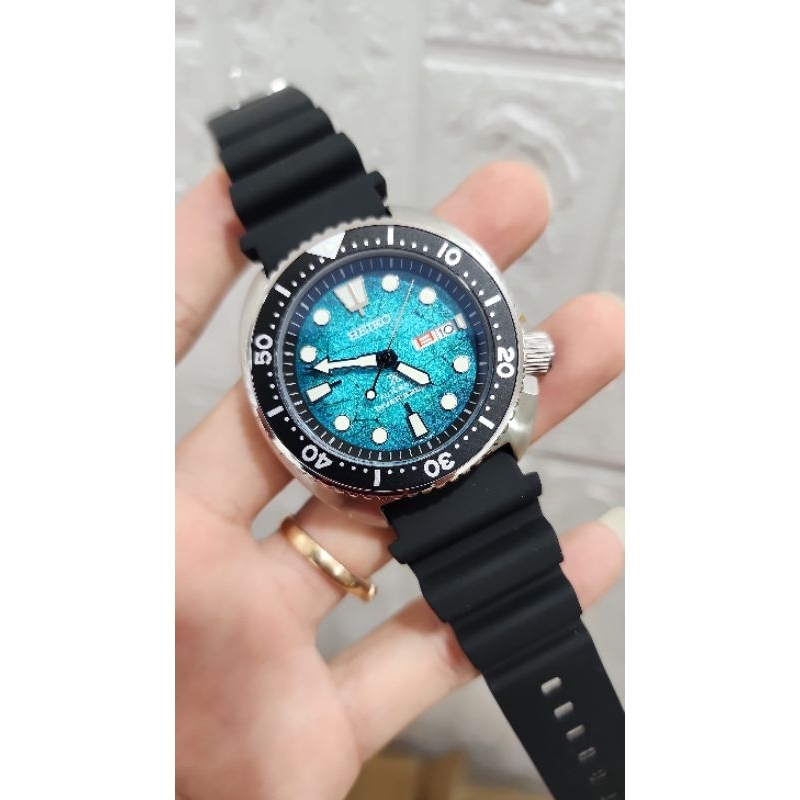Jam Tangan Pria Seiko  Padi Divers Turtle Ocean