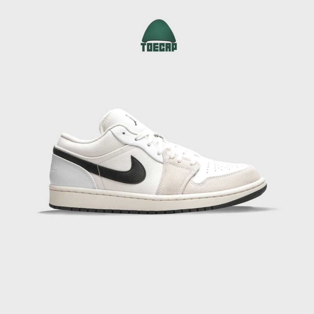 Sepatu Air jordan 1 Low Astrograbber White Black