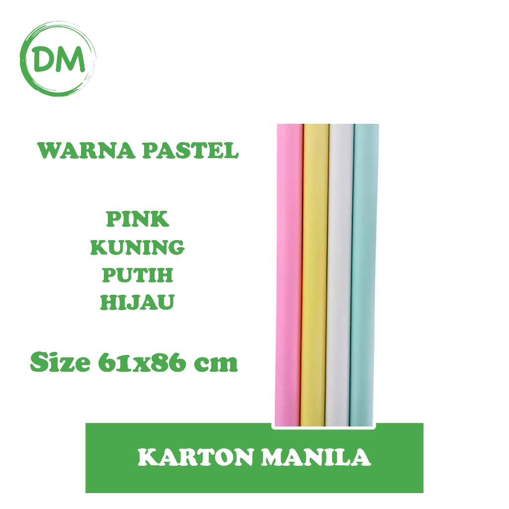 

DM- KERTAS KARTON MANILA (per 5 lembar)
