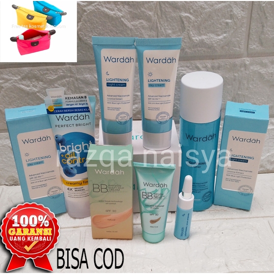 New Paket Kosmetik Kusam Berjerawat / Skincare Wardah Murah