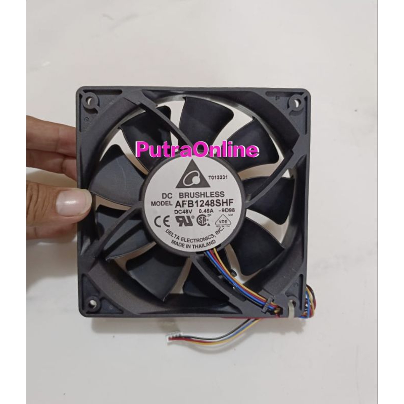 FAN DC 48V 0,45A Ukuran 12CM Merek BRUSHLESS