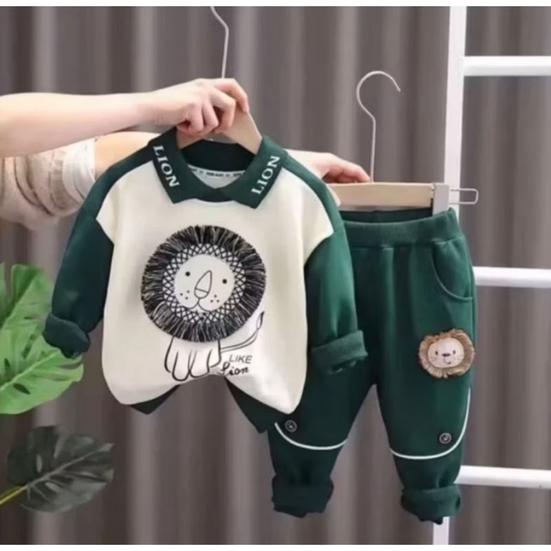 Setelan Sweater Anak Premium Baju Anak Laki Laki Import Pakaian Anak Laki Laki Kekinian Baju Anak Mu