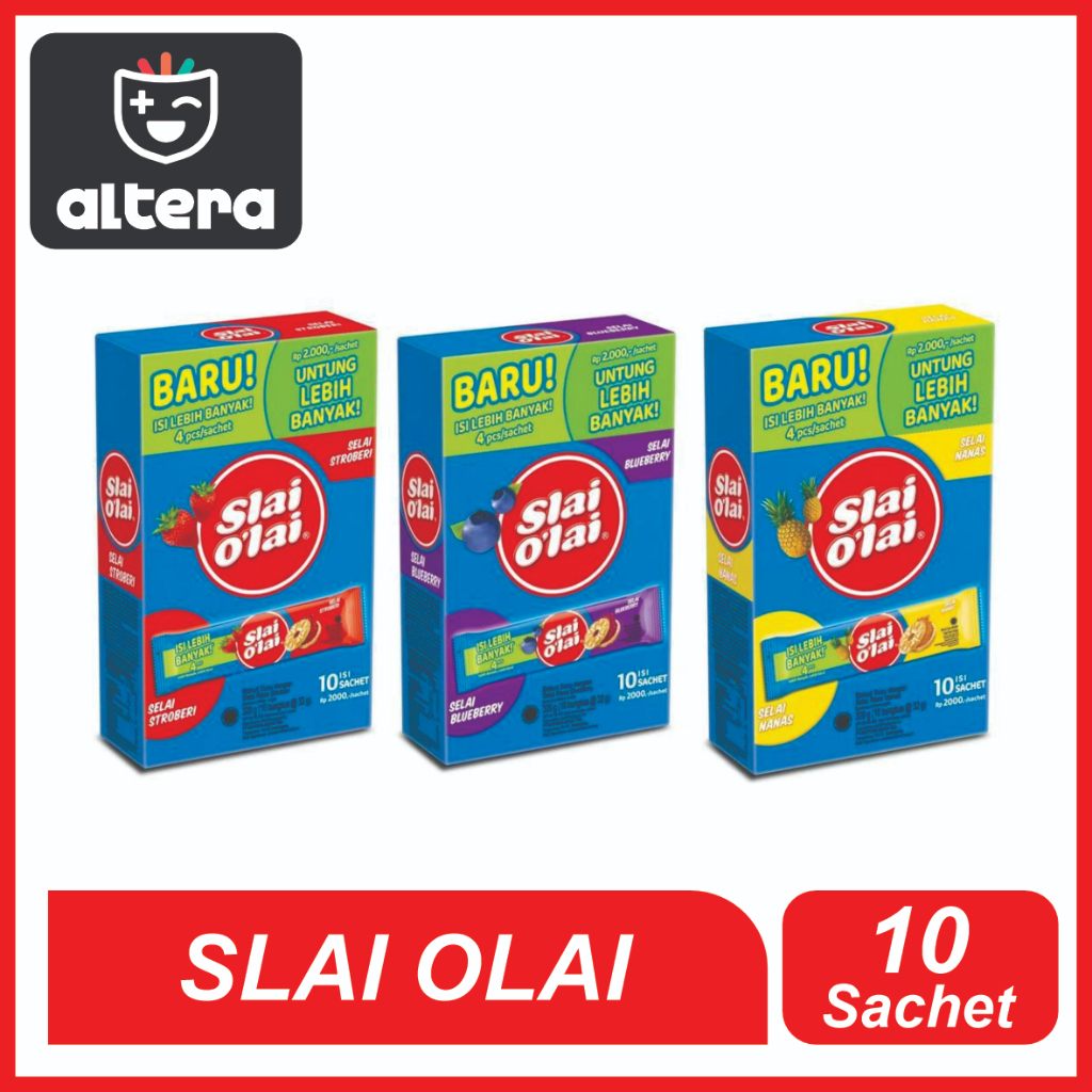 

Slai Olai Biskuit Isi Box Isi 10 Sachet