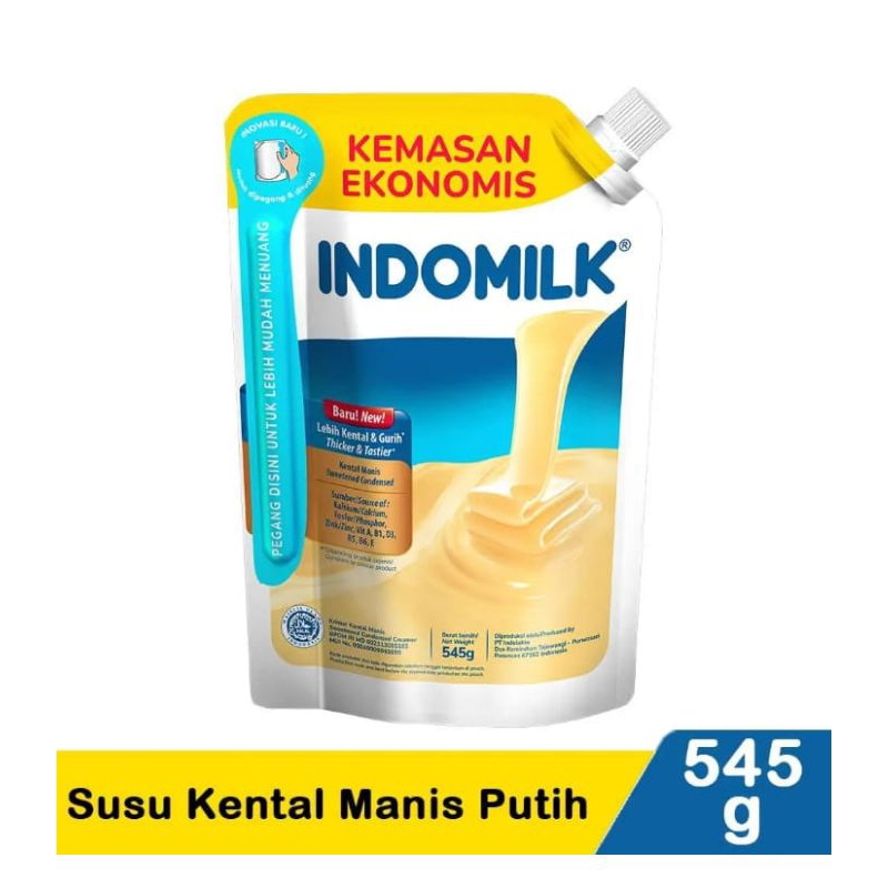 

indomilk putih&coklat 545g