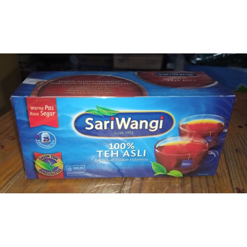 

Sari Wangi isi 25 Kantong