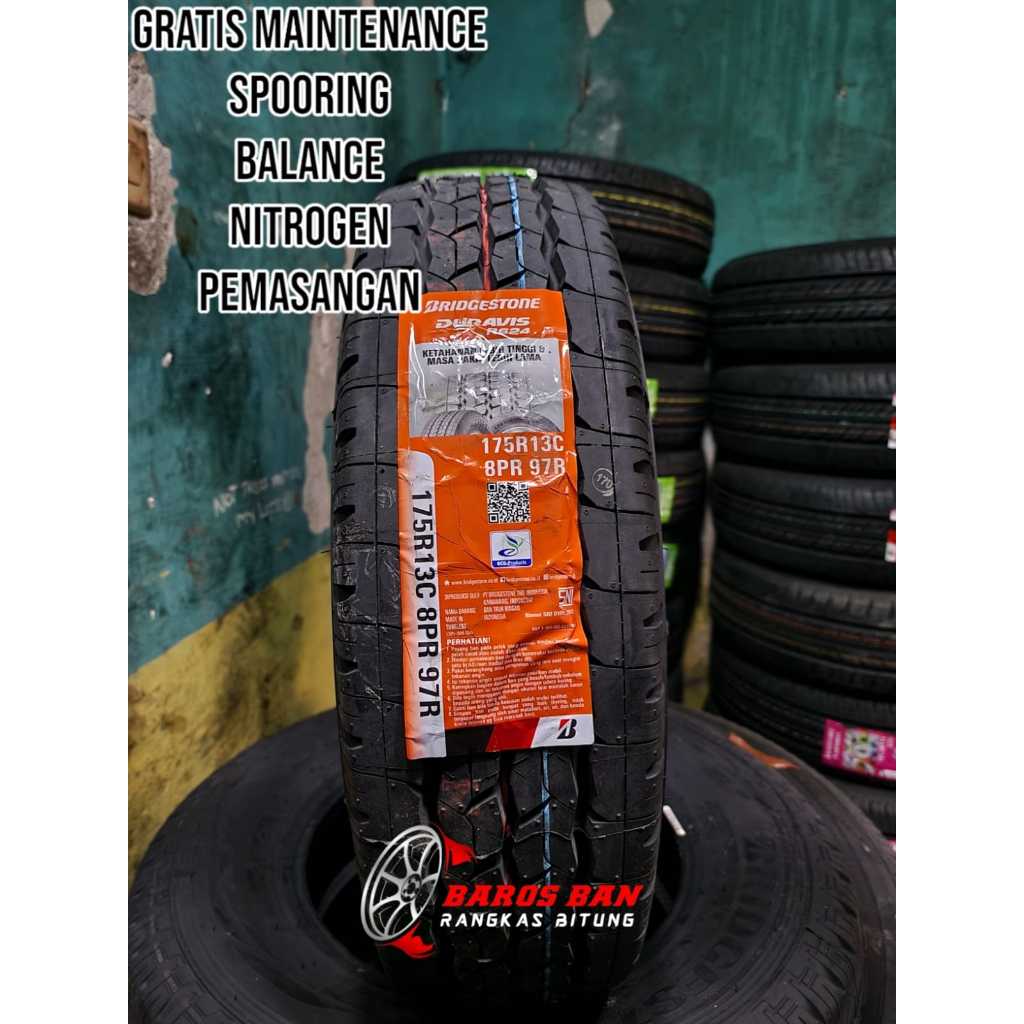 Ban murah bridgestone duravis 175 R13 tubles ban mobil pick up grandmax ring 13