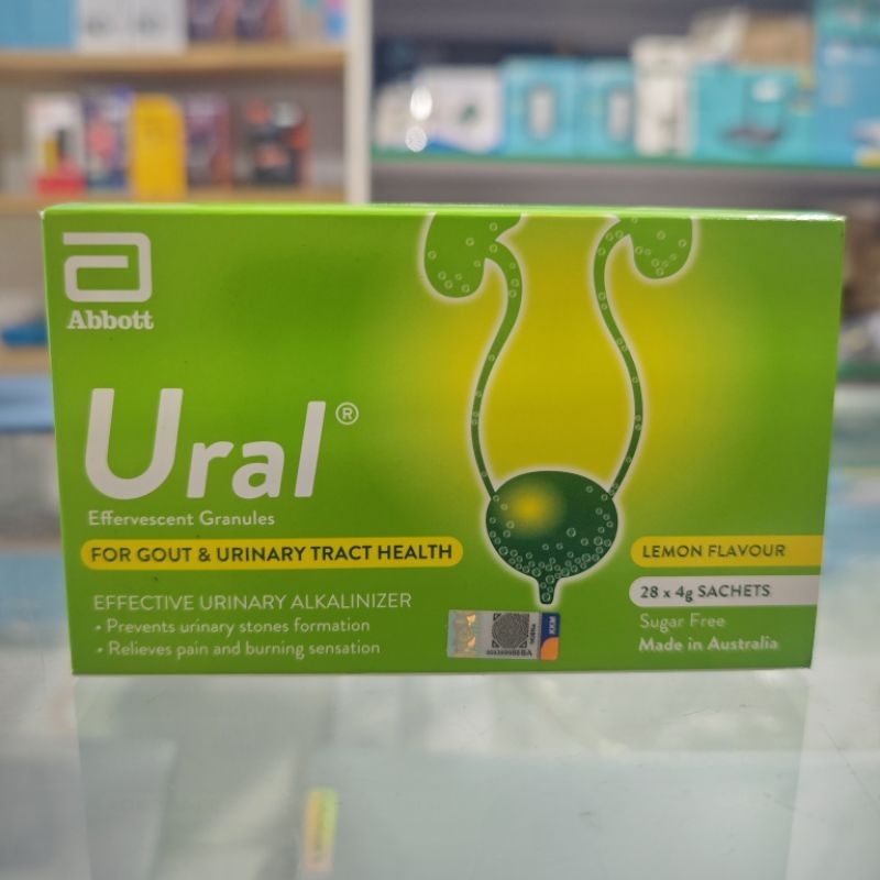 Ural Effervescent Granules 28sac original exp 2026 (ready stok)