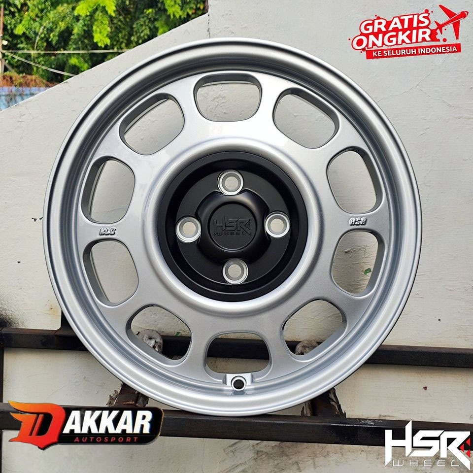 velg mobil hsr model kaleng ring 14 for brio agya starlet airev karimun