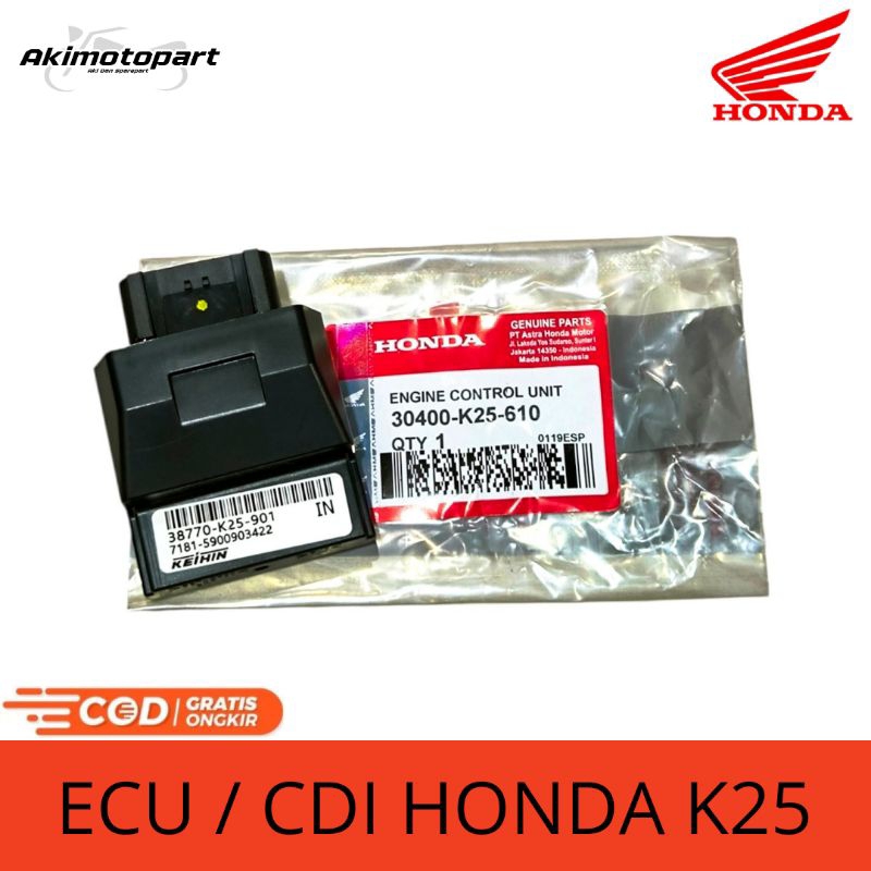ECU CDI Honda Beat Fi Scoopy Fi Spacy Fi ECU K25 Beat Scoopy Spacy