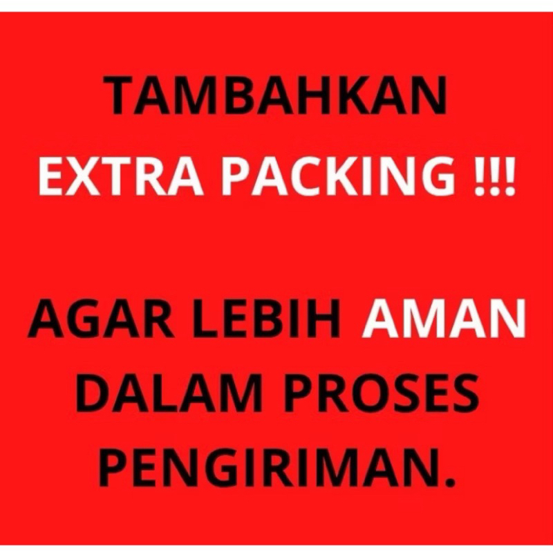 

extra packing tambahan buble warb