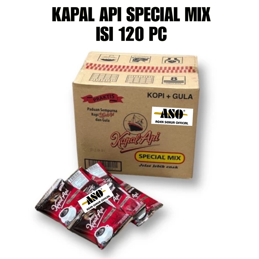 

ShareNow KOPI KAPAL API SPECIAL MIX 25 gr KOPI DUS 12 pc