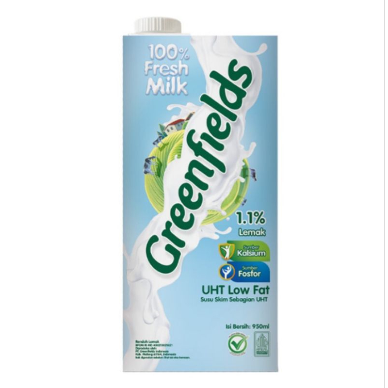 

(950gr) Greenfields UHT Low Fat