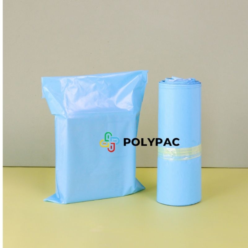 

[SATUAN] Plastik Polymailer Warna Ekonomis uk 17x30 | Plastik Packing Olshop dengan Perekat