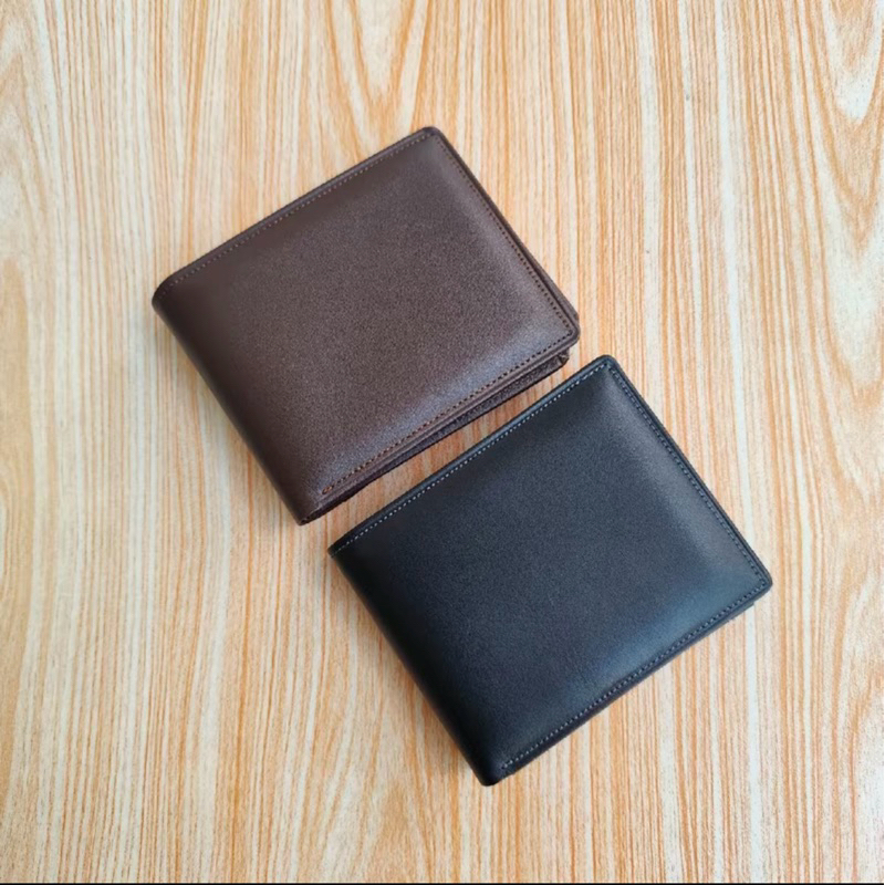 Dompet pria kulit asli dompet lipat 3 dimensi