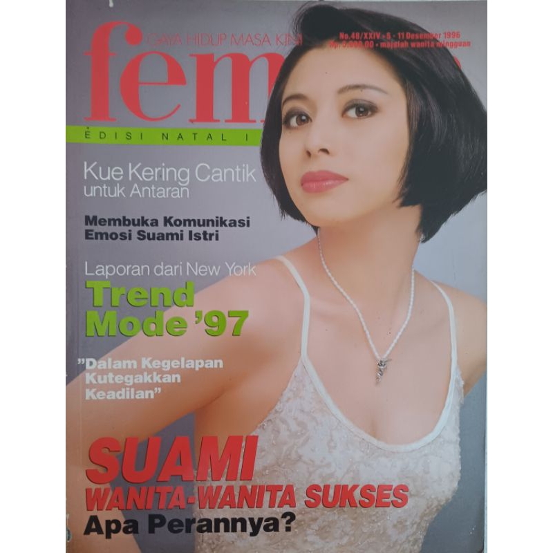 majalah lawas Femina - ada 5 edisi