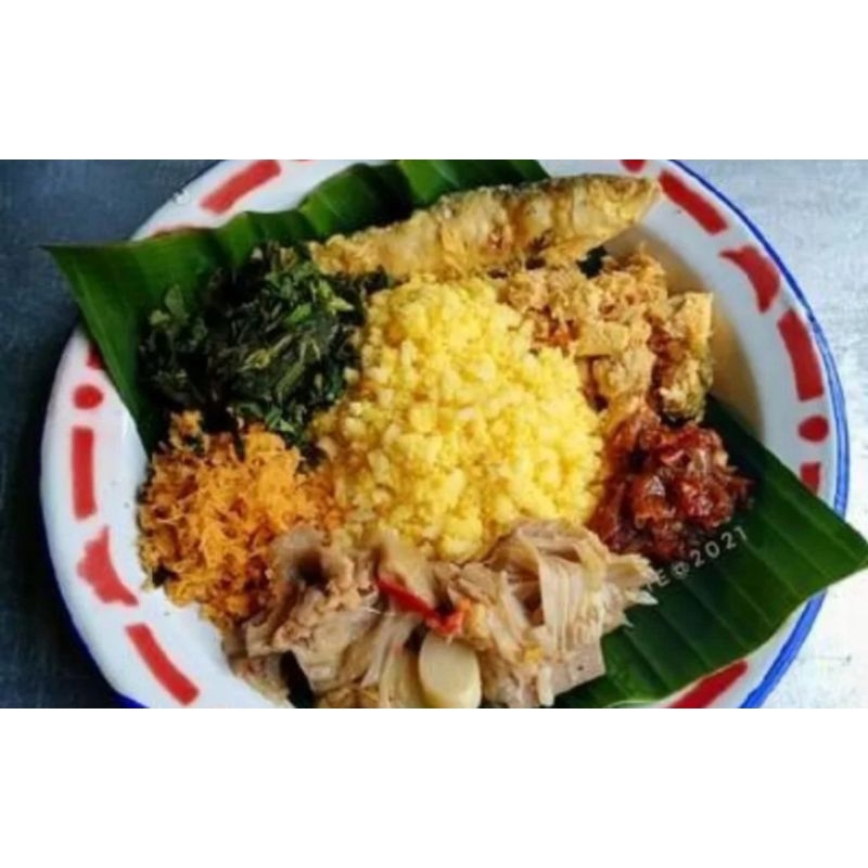 

Nasi Ampok jagung instan/Nasi jagung