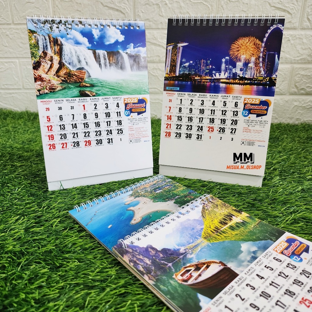 

KALENDER MEJA / KALENDER DUDUK TAHUN 2025 MDA / KALENDER MEJA TERBARU 2025