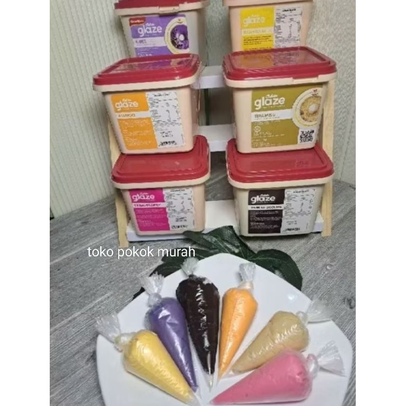 

collata glaze kemasan 200gr