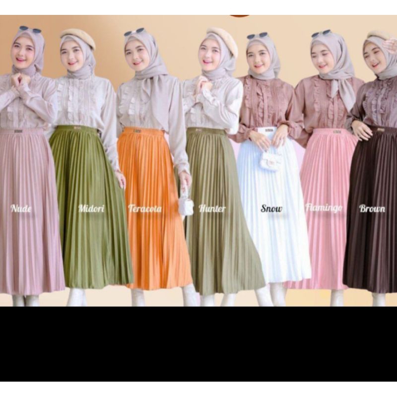 ROK PLISKET  EMKA HIJAB