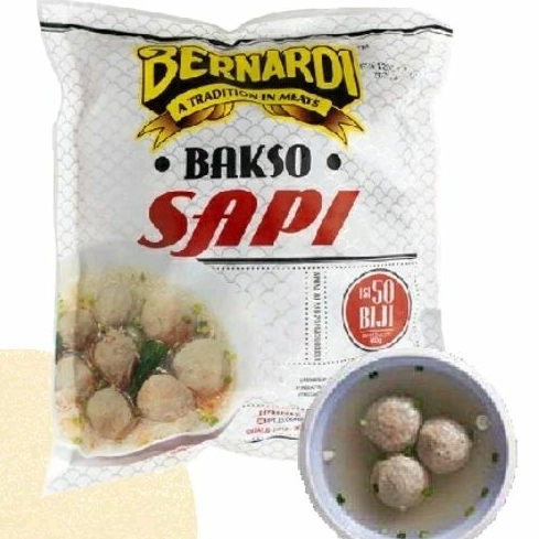 

Bakso sapi SBR isi 50 bakso 360 gram