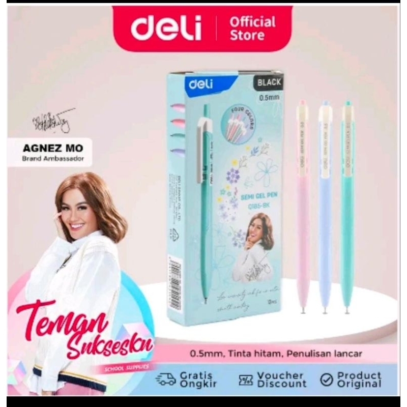 

1pcs BP DELI Q185/ PULPEN CETREK DELI