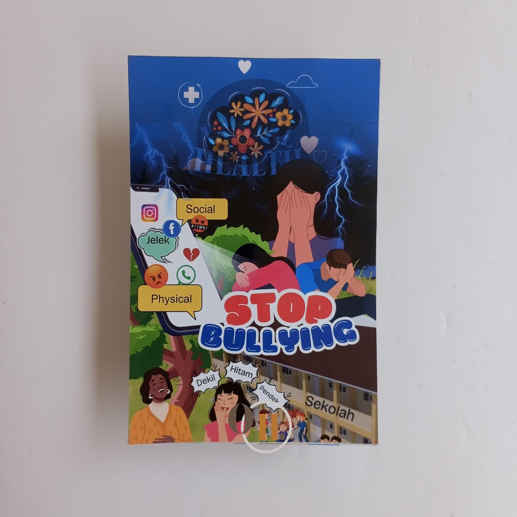 

Stiker Stop Bullying Sekolah - Perundungan Sekolah