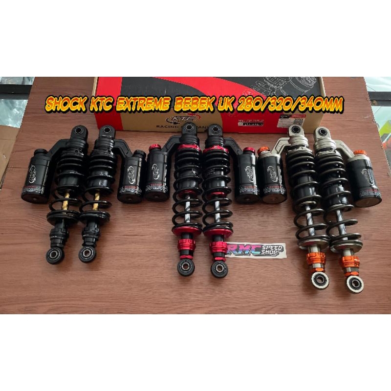 Shock Ktc racing extreme bebek ukuran 280mm 320mm 340mm original / Shock Ktc extreme bebek ukuran 28