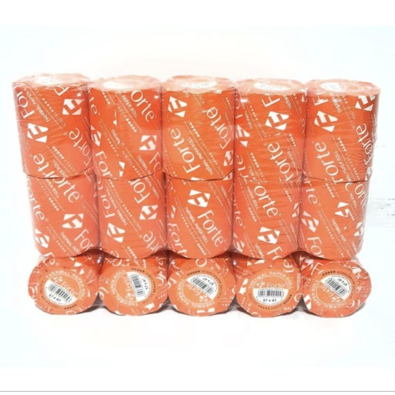 

Thermal Paper Forte 57*47 (1pack/10roll)