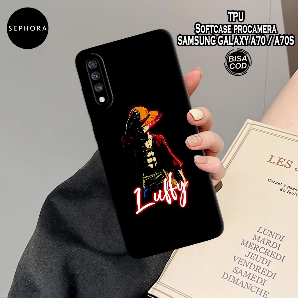 Case Samsung Galaxy A70 / A70s - Fashion Case Anime - Softcase Samsung A70 / A70s - Case Pro Camera 
