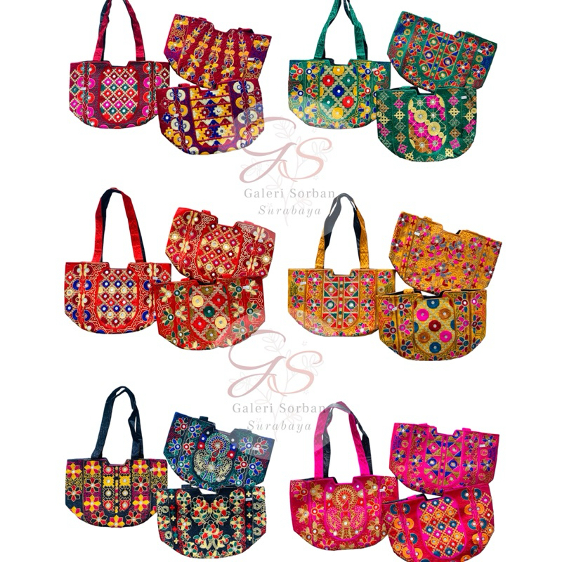 Tas Jinjing | Totebag Pakistan Original Uk.24cmx37cm ( Tanggung )