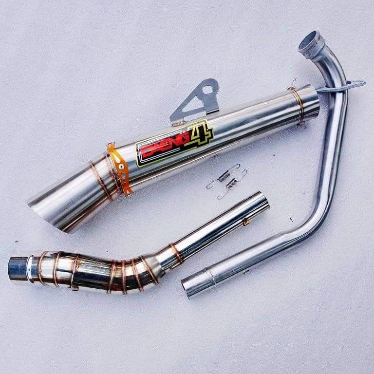 KNALPOT RACING DAENG SAI4 TITAN MX FU SONIC CS1 VIXION VERZA CBR 150 CB NEW CB 150 VIXION GSX