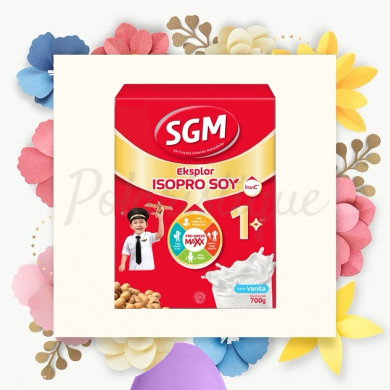 

SGM Eksplor ISOPRO SOY 1+ 1 Plus Vanilla Susu Pertumbuhan 700g Vanila 700 gram