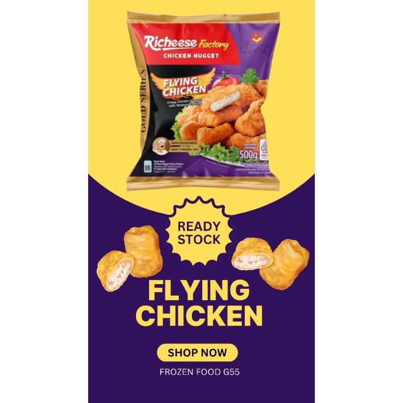 

NEW PRODUCT CHICKEN NUGGET TEMPURA - RICHEESE