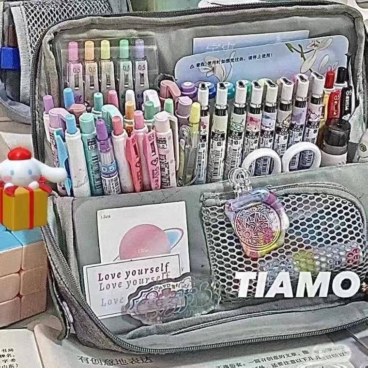 

Tas Pensil Kokuyo HACO Tas Alat Tulis Kapasitas Besar Tas Penyimpanan Alat Tulis Multifungsi Tas Pe