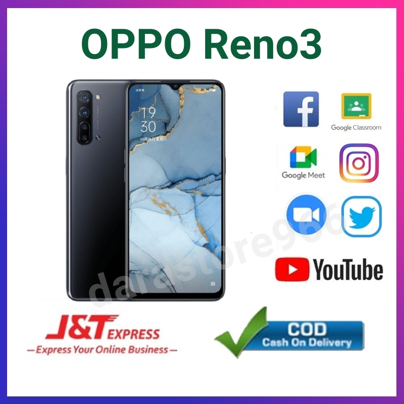 HP OPPO Reno 3 5G RAM 12GB/256GB SMARTPHONE ANDROID GARANSI