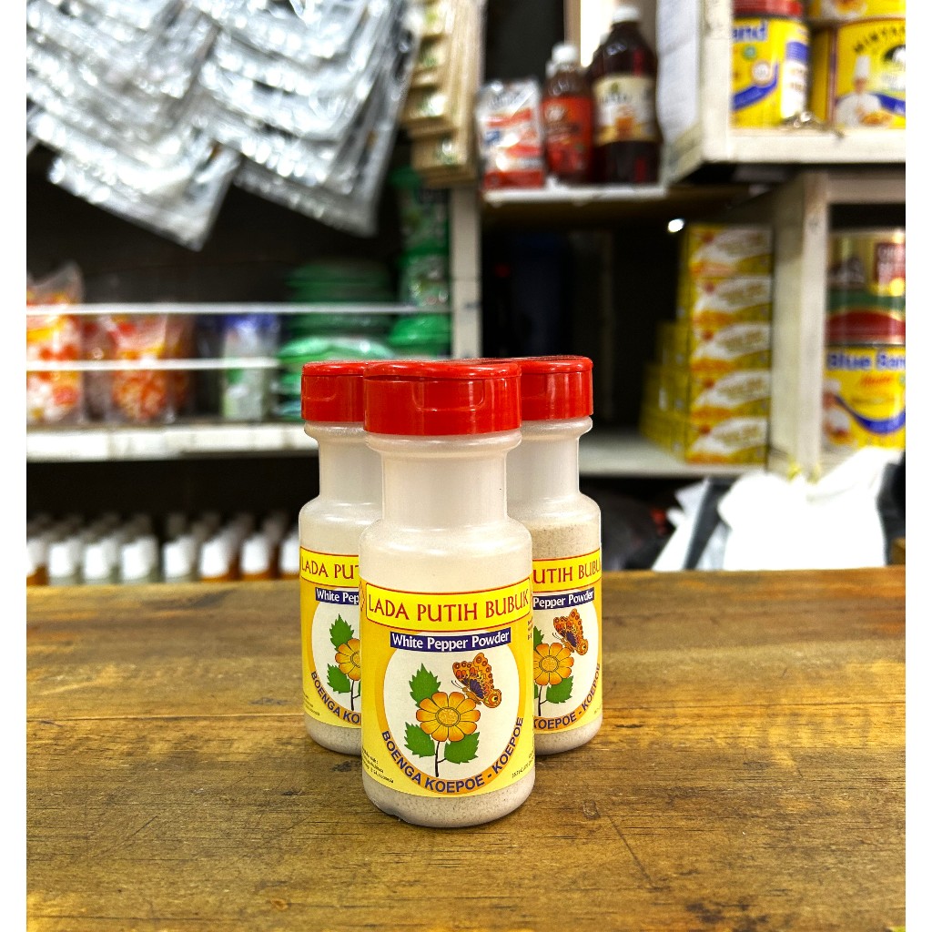 

Boenga Koepoe Koepoe Lada Putih Bubuk 85 gr
