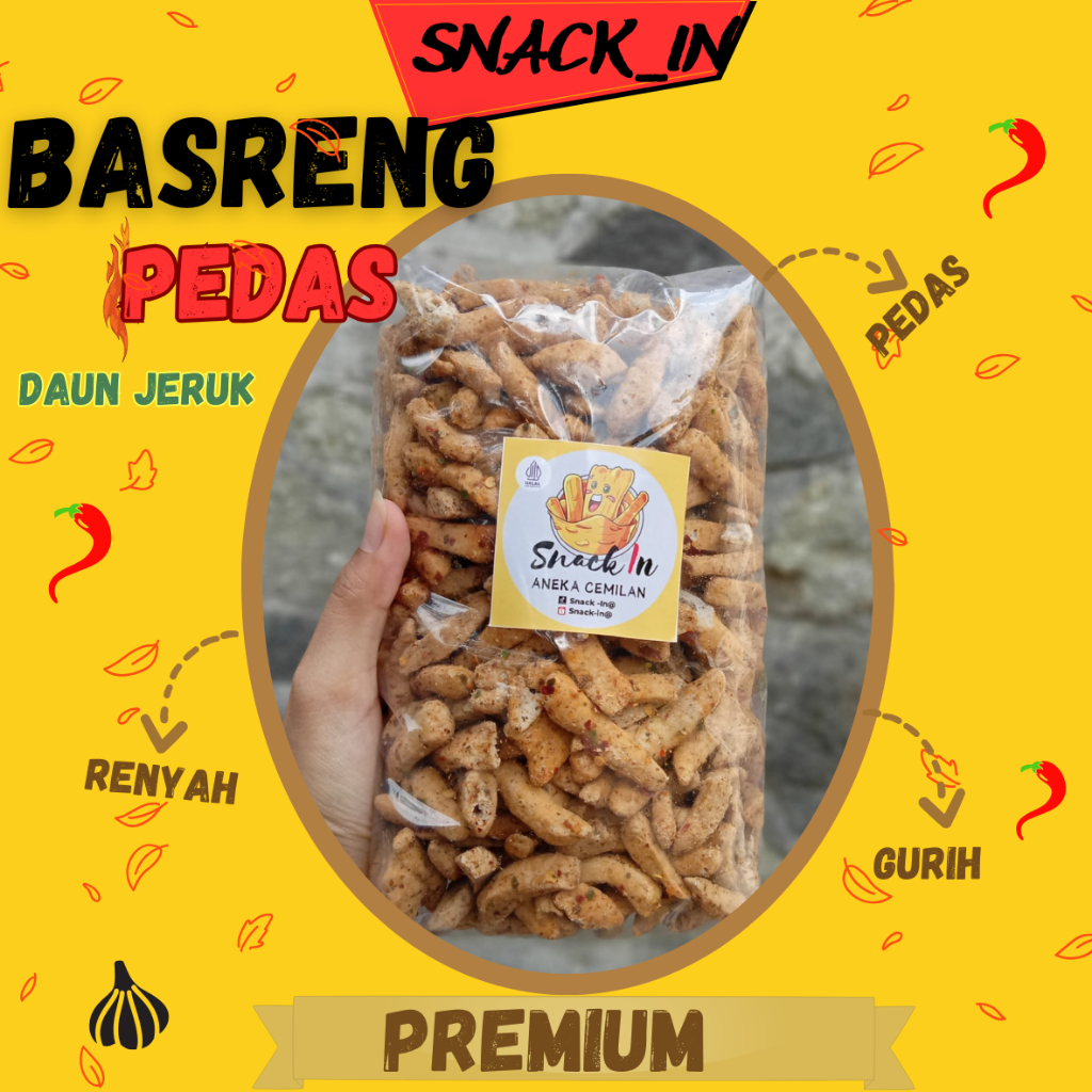 

Basreng daun jeruk 500 gram terenak basreng original daun jeruk termurah bastick daun jeruk